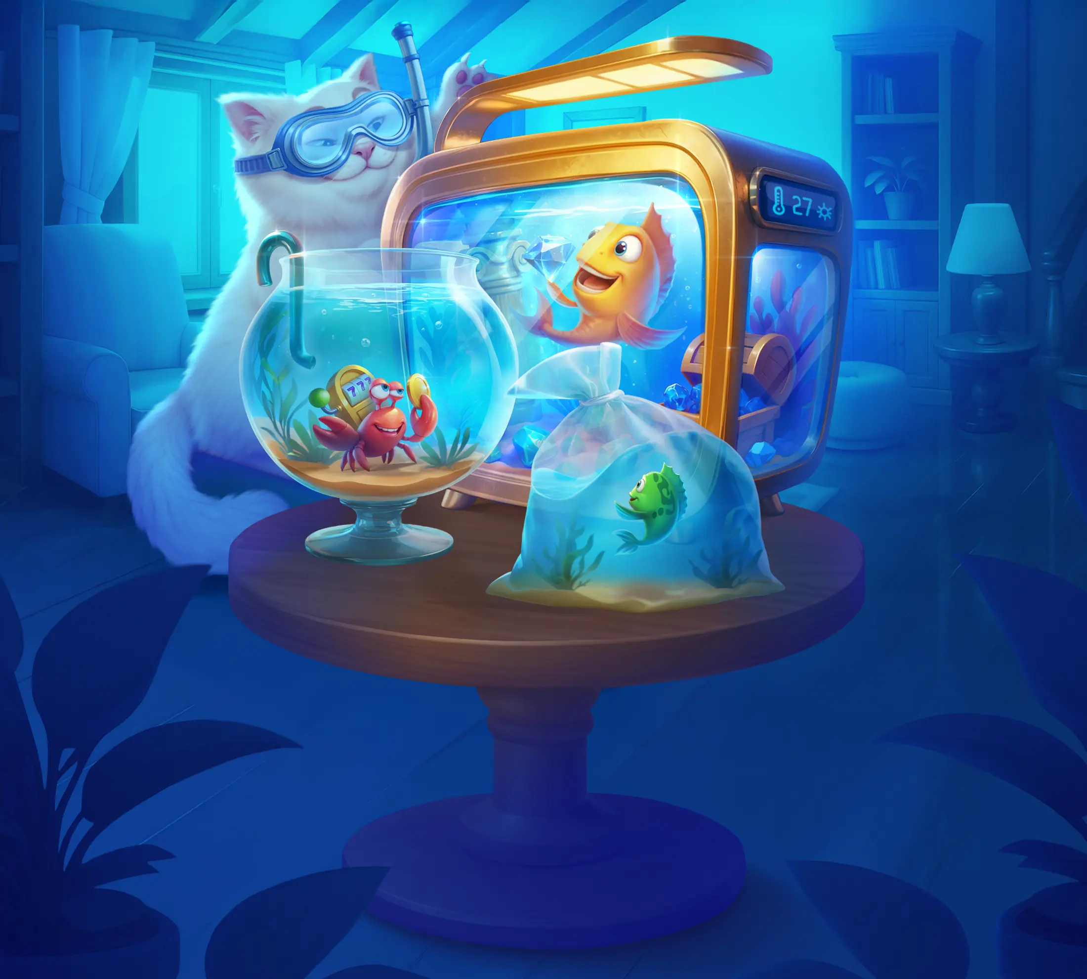 Παίκτης που ενεργοποιεί bonus στο Spinfin